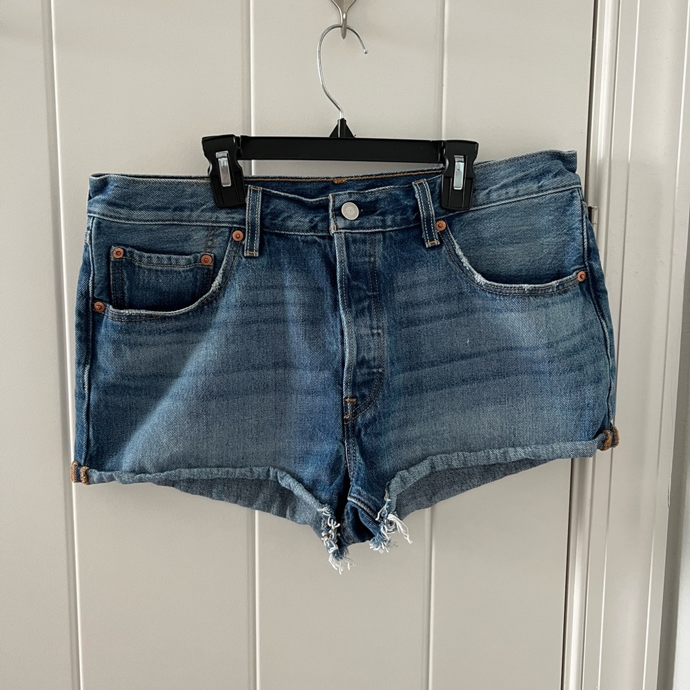 Levi denim shorts